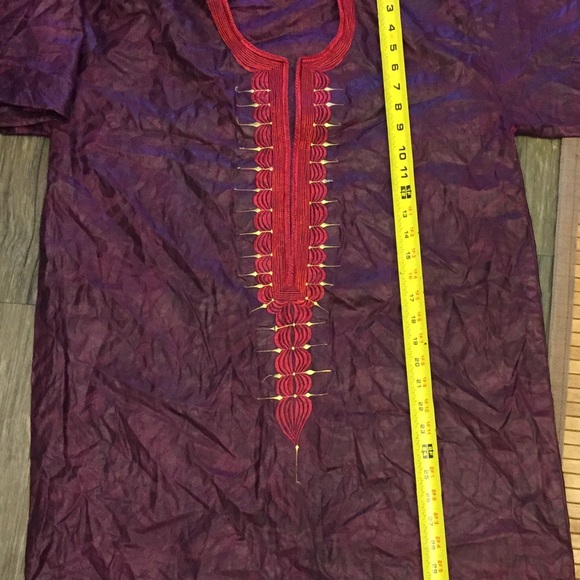 Purple African Shirt - Picture 7 of 10
